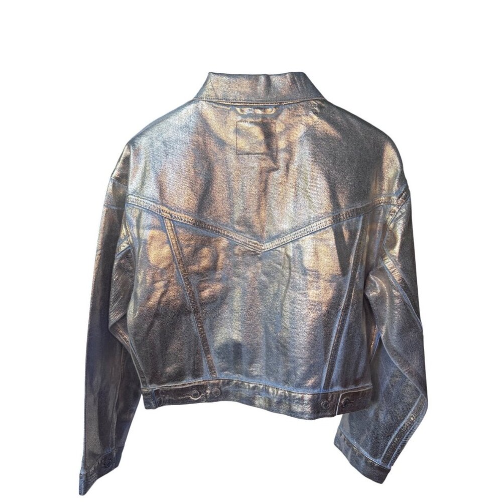 Levi’s Shrunken 90s No Pleat Denim Jacket Size S NEW WITH TAGS - Picture 15 of 16